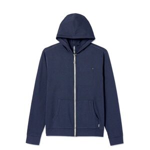 Vuori Coronado Full Zip Hoodie- Midnight Heather- L - NWT